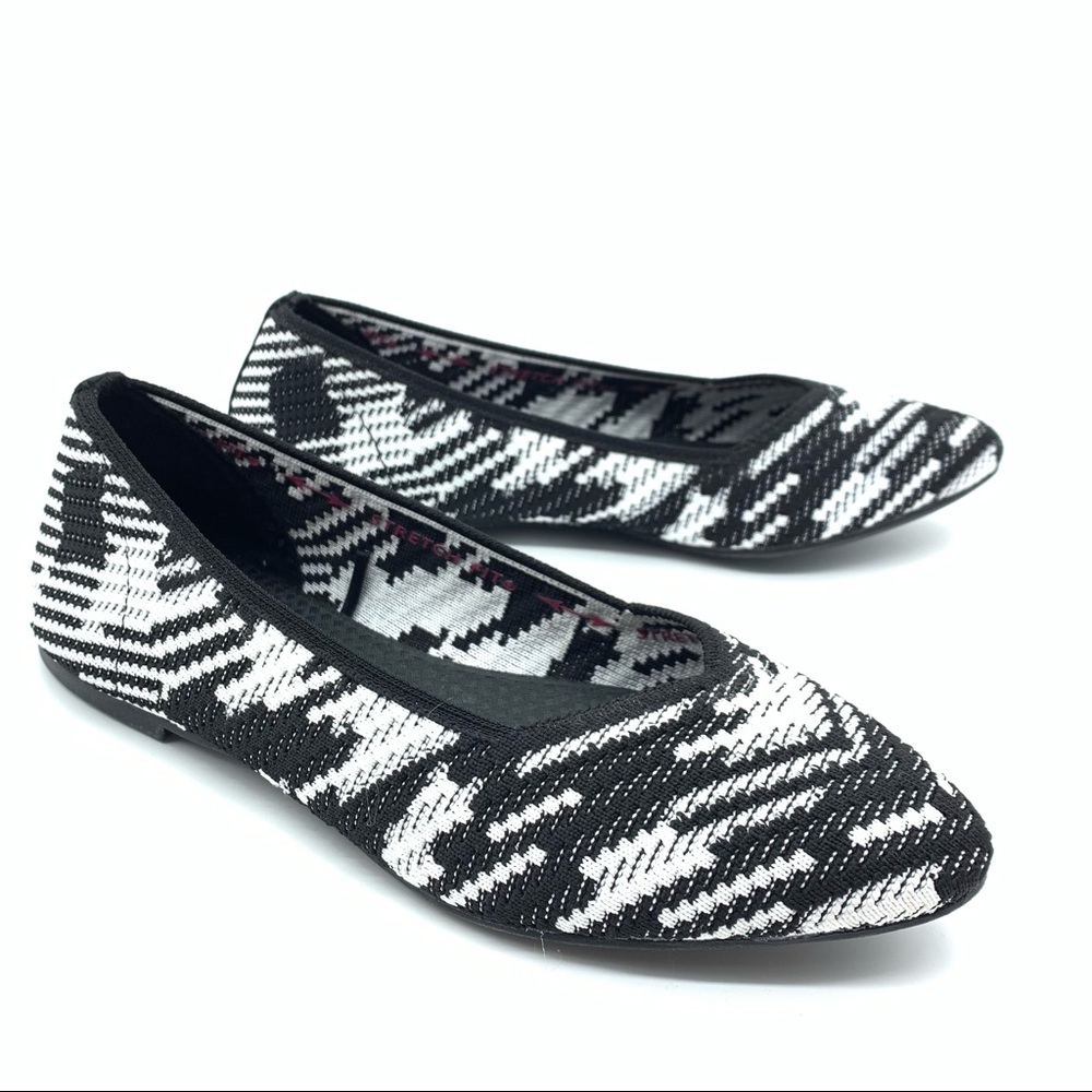 NEW Skechers Air Cooled Memory Foam CLEO - BLURRY SLIP-ON SHOES